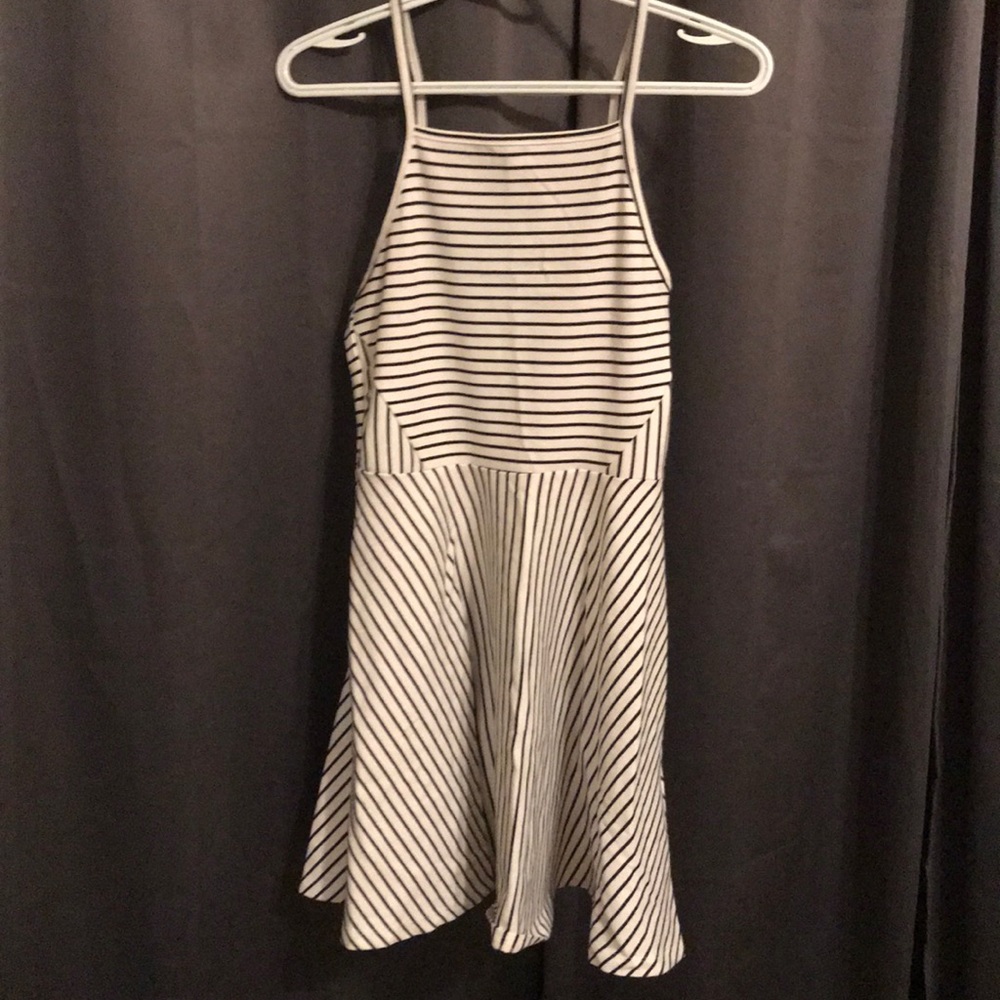 H&M Striped Skater Dress
